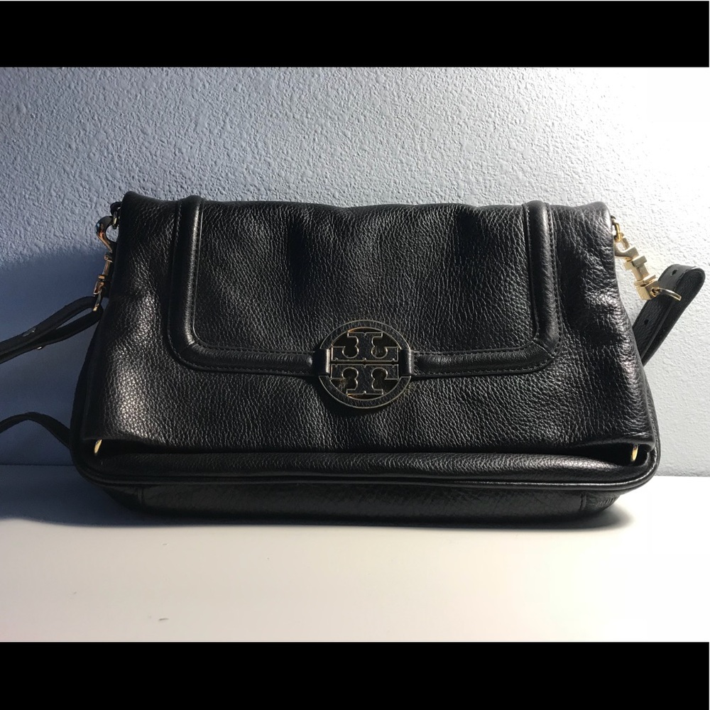 Fold Over Authentic Tory Burch Bag